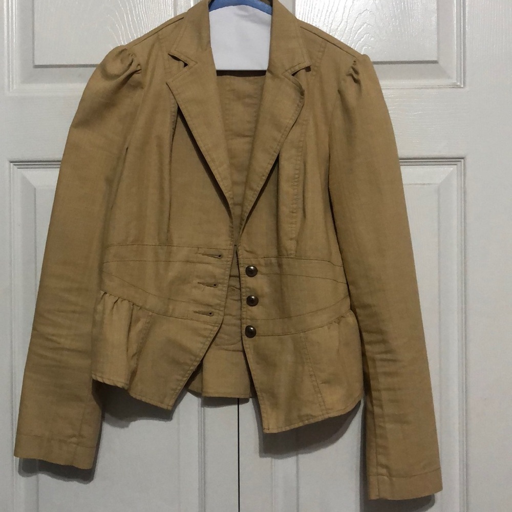 Tan blazer